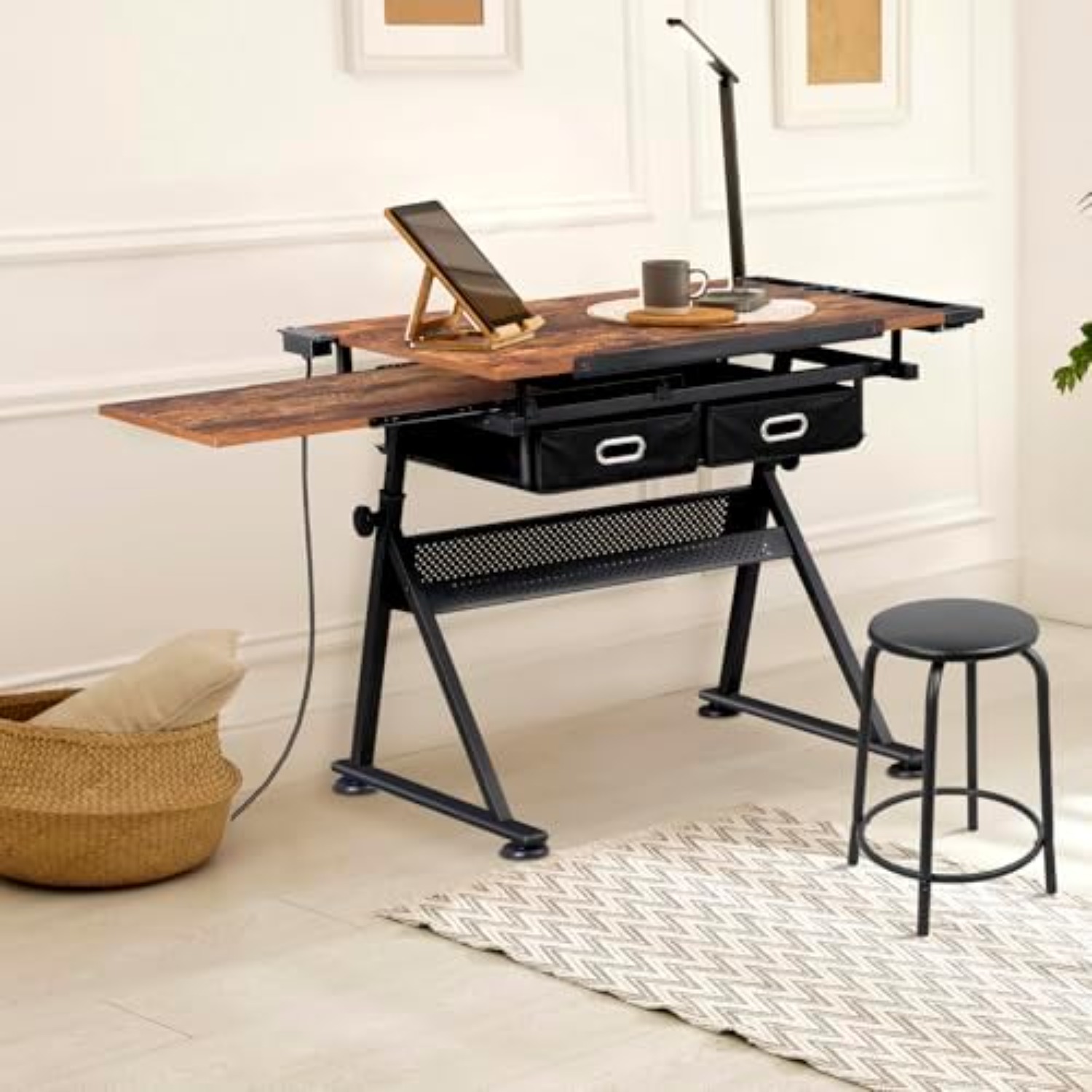 Mesa de Dibujo Ajustable con T - Art Crafts reseña y precio