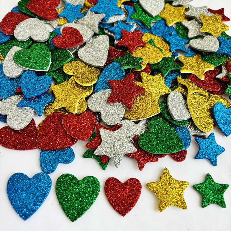 Pegatinas de espuma de estrell - Art Craft For Kindergarten reseña y precio