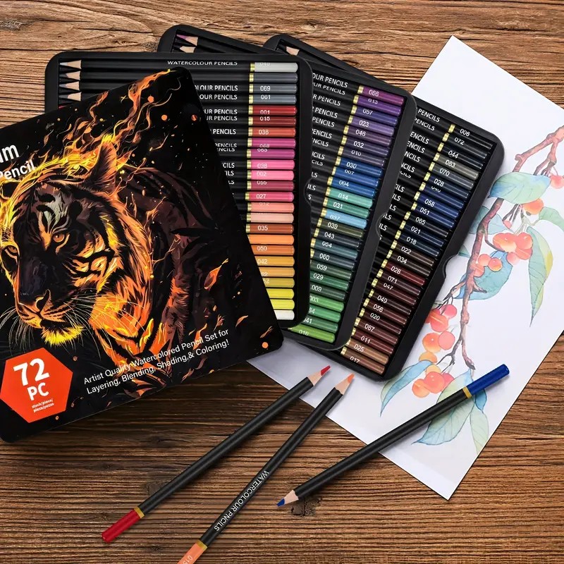 Brutfuner 72 lápices de acuare - Colored Pencil Professional reseña y precio