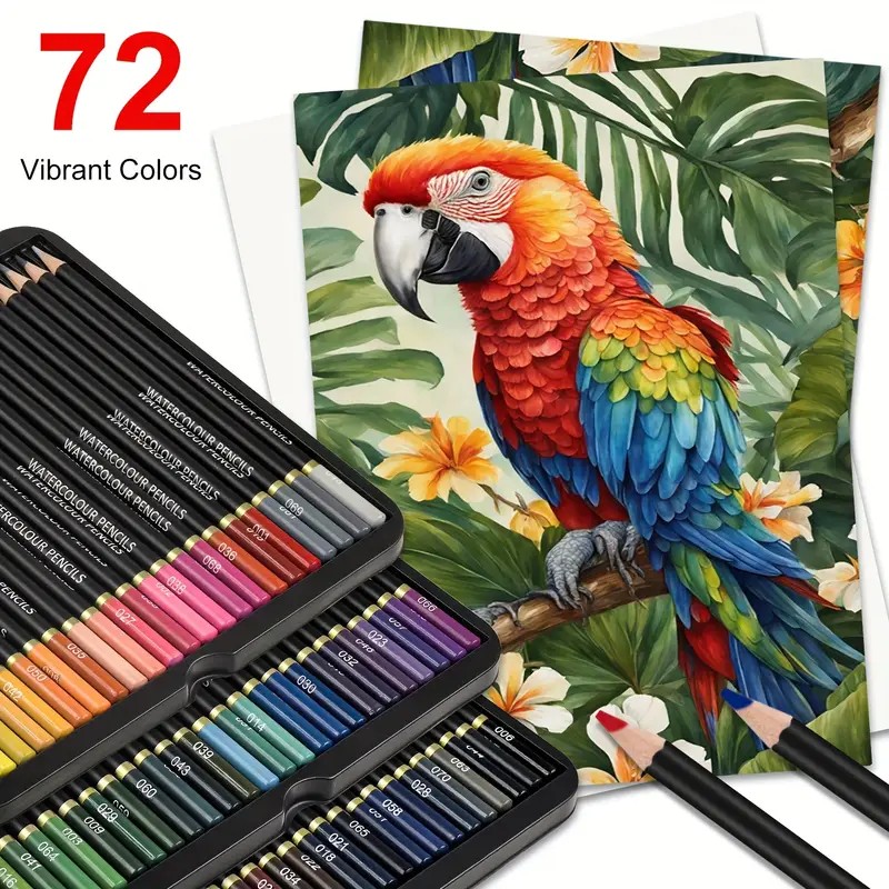 Brutfuner 72 lápices de acuare - Colored Pencil Professional reseña y precio