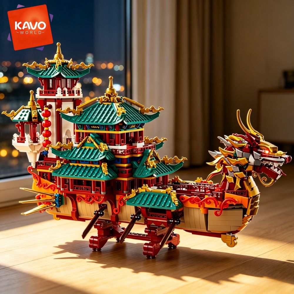 KAVOWORLD 2453 piezas Bloques  - Exhibition Of Art And Craft reseña y precio