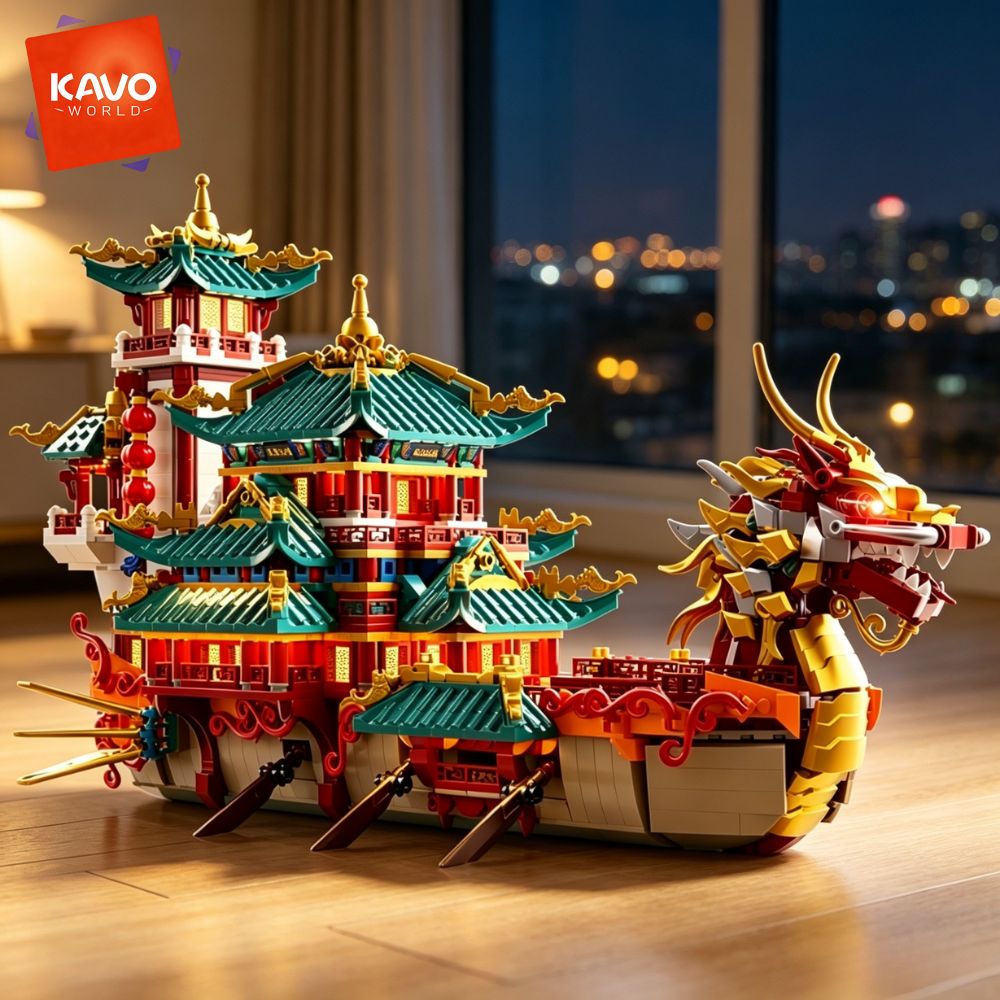 KAVOWORLD 2453 piezas Bloques  - Exhibition Of Art And Craft reseña y precio
