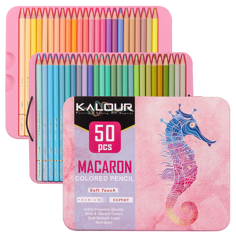 Los lápices de colores KALOUR  - Colored Pencil Professional reseña y precio