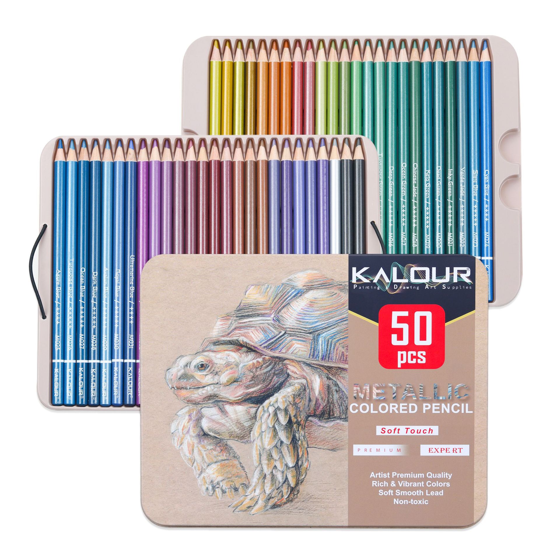 Los lápices de colores KALOUR  - Colored Pencil Professional reseña y precio