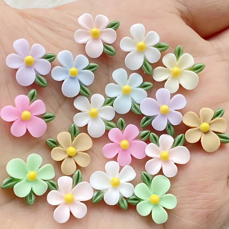 20 piezas de dijes de resina c - Art Craft Leaves reseña y precio
