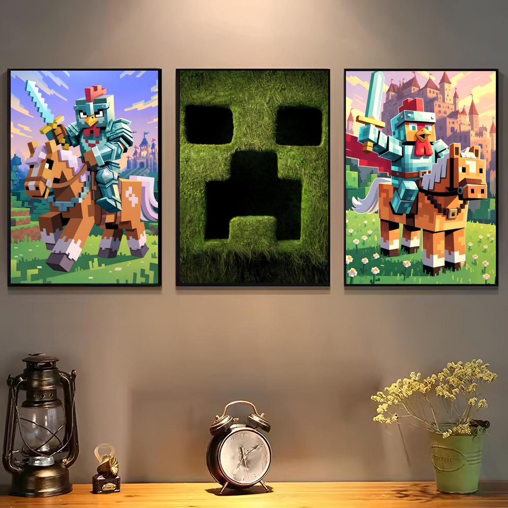 Póster de Game Mine-c-crafts p - Art Craft Game reseña y precio