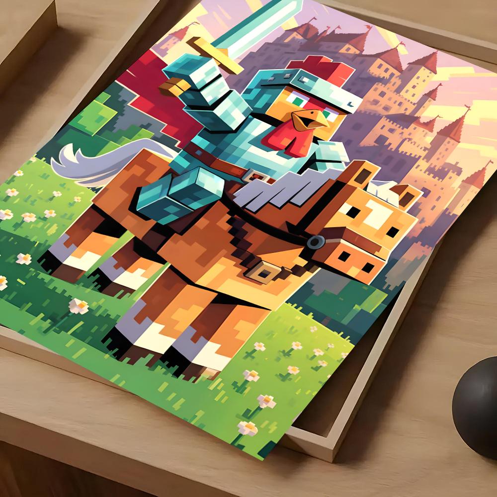 Póster de Game Mine-c-crafts p - Art Craft Game reseña y precio