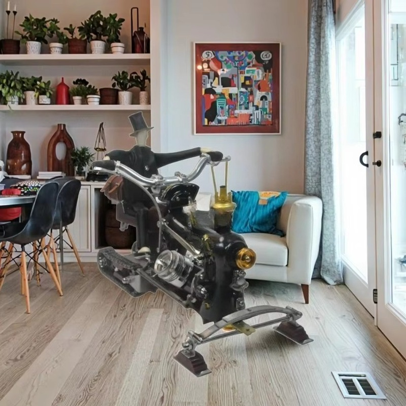 Modelo de moto de nieve: una p - Art Crafts reseña y precio