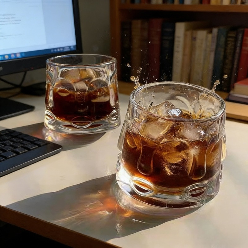 Copa de whisky giratoria creat - Art Craft Glasses reseña y precio