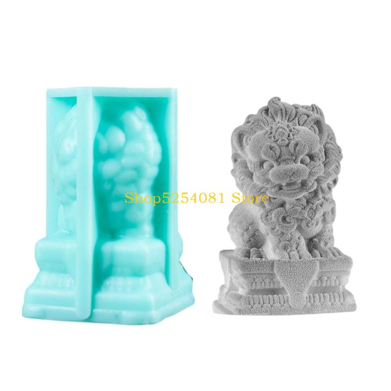 AXYC Moldes leones piedra chin - Art Craft Lion reseña y precio