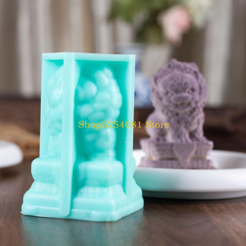AXYC Moldes leones piedra chin - Art Craft Lion reseña y precio