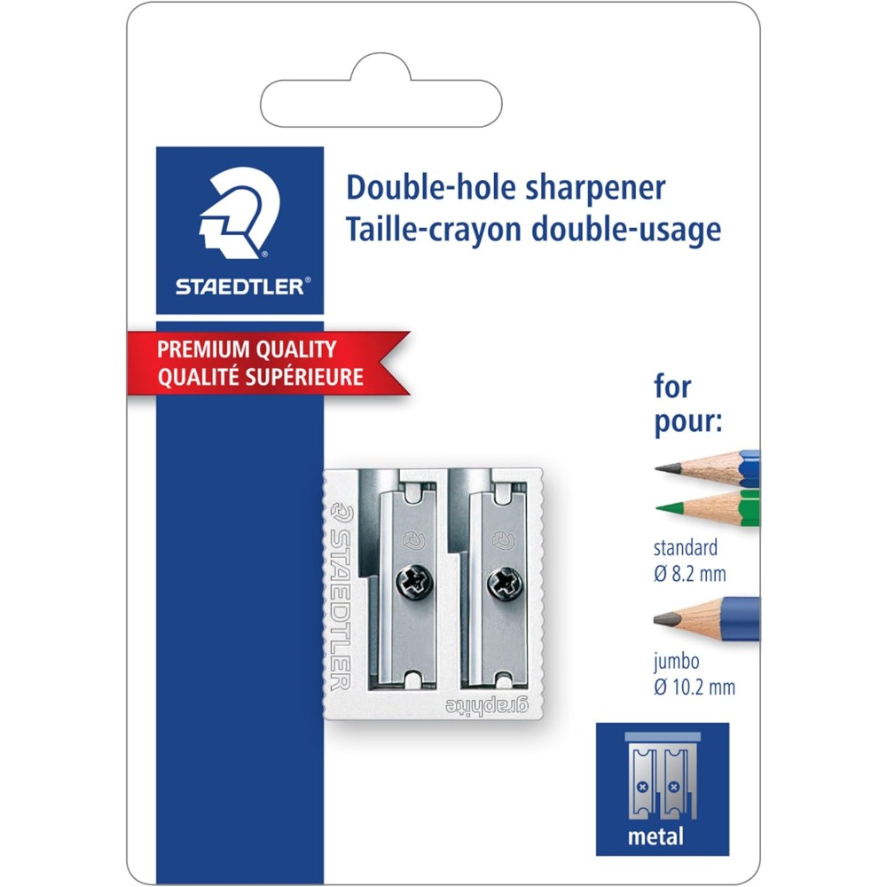 Sacapuntas de metal de doble o - Colored Pencil Professional reseña y precio