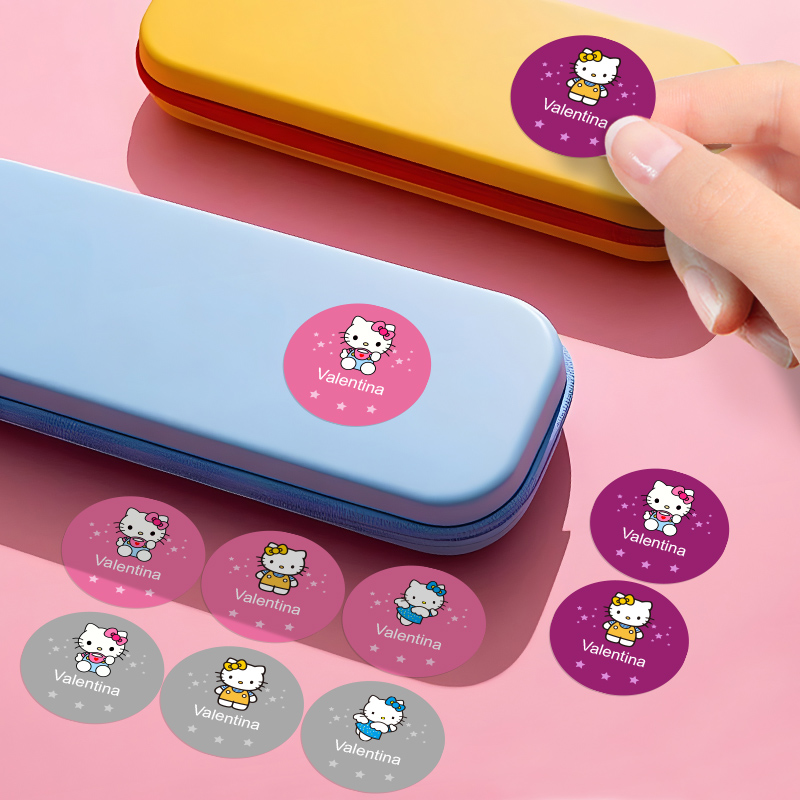 Pegatinas con nombre personali - Art Craft Love reseña y precio