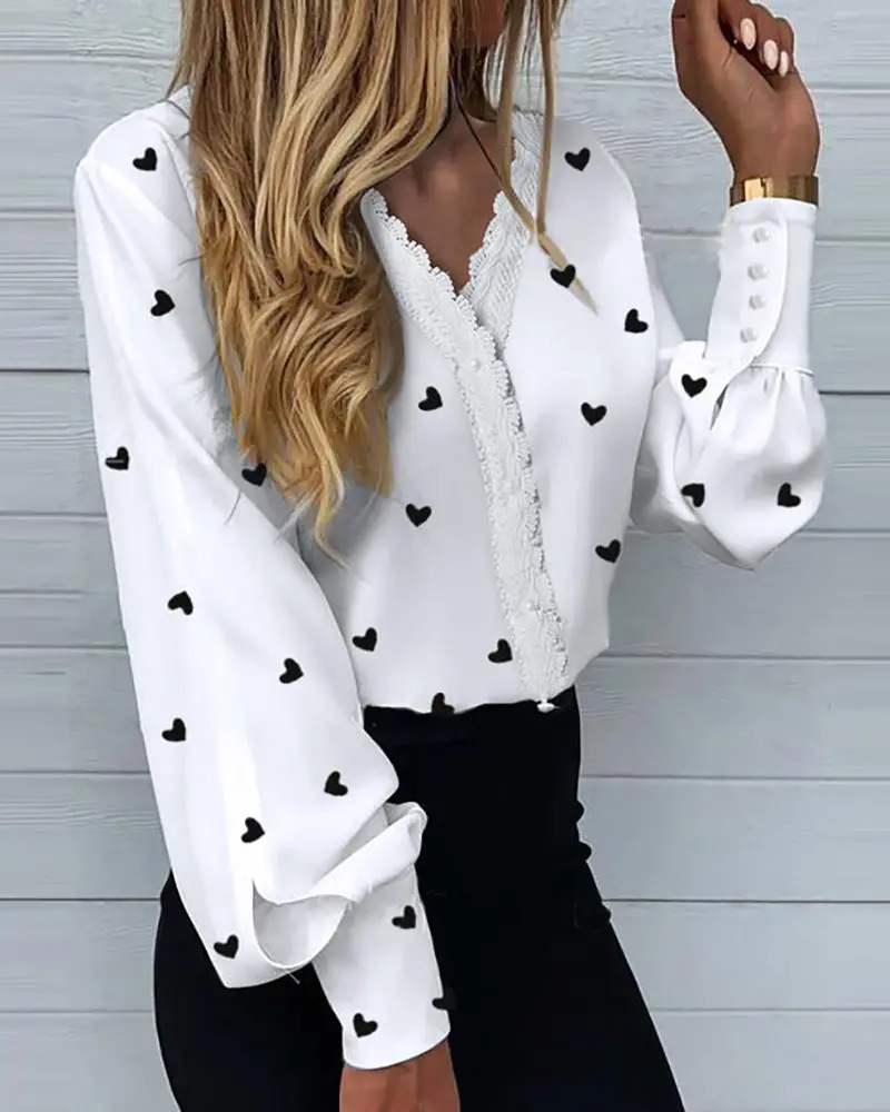 Blusa blanca de manga larga co - Art Craft Love reseña y precio
