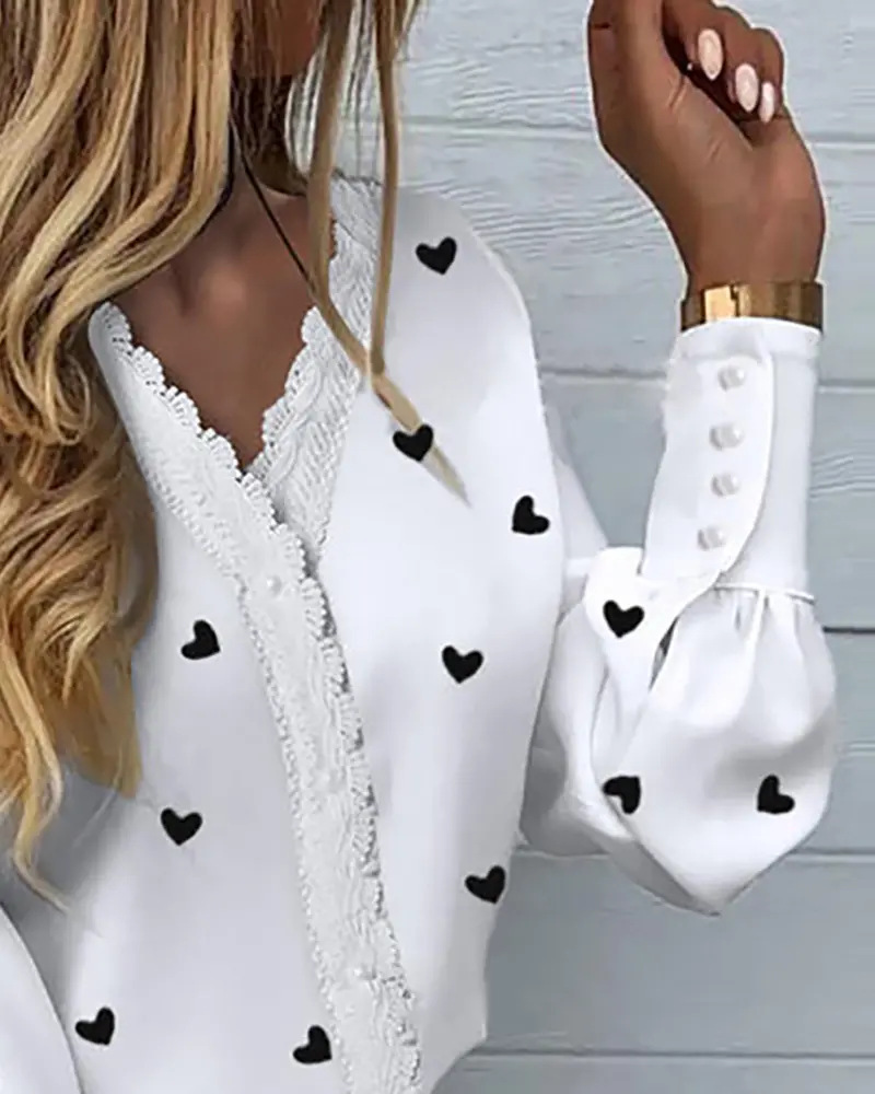 Blusa blanca de manga larga co - Art Craft Love reseña y precio