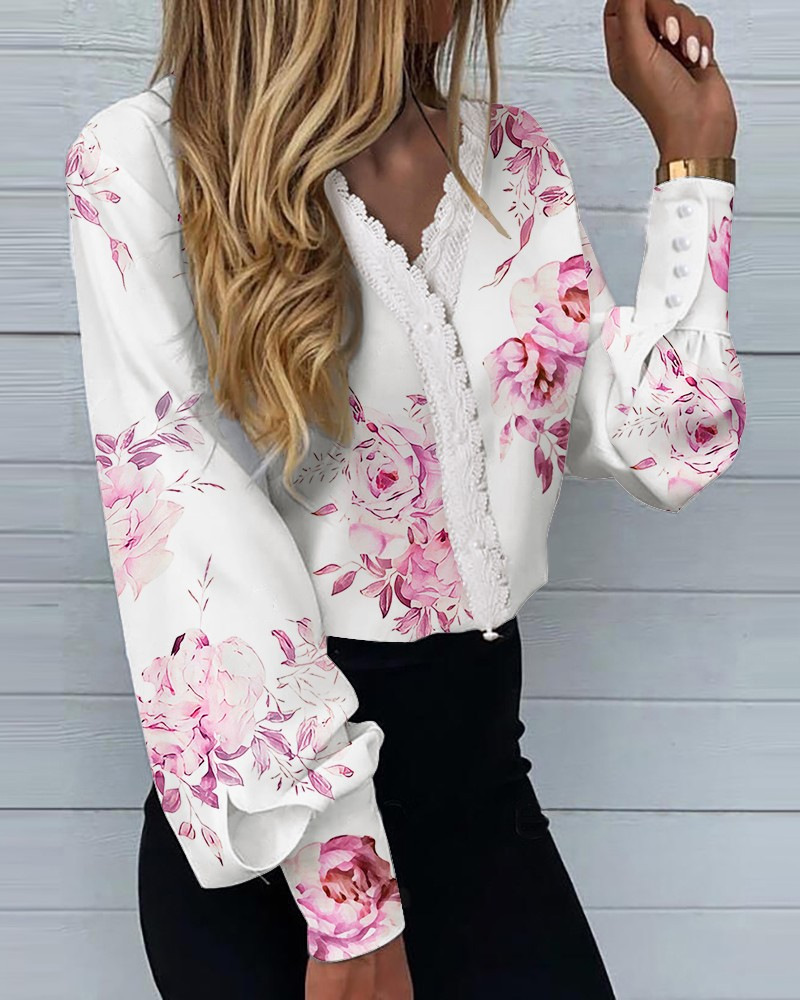 Blusa blanca de manga larga co - Art Craft Love reseña y precio
